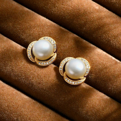 Pearl Stud Earrings