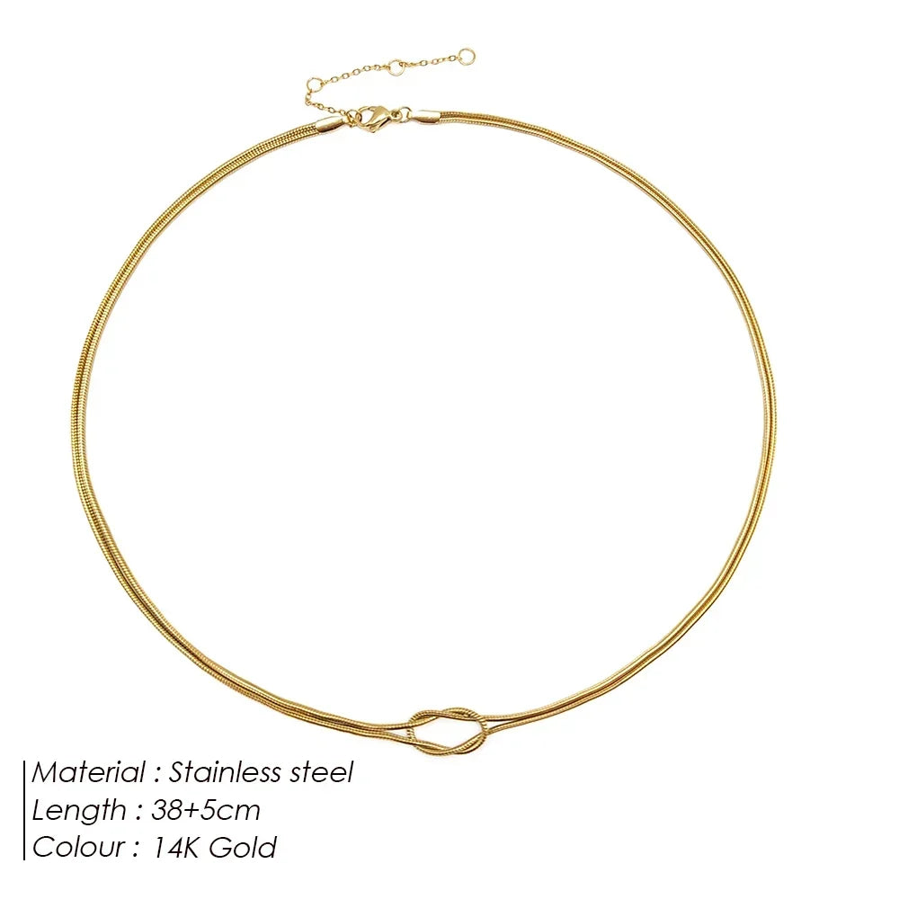 Cord Pendant Necklace
