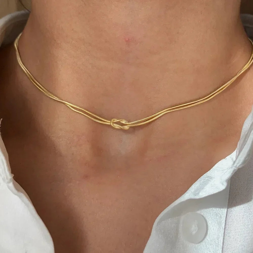 Cord Pendant Necklace