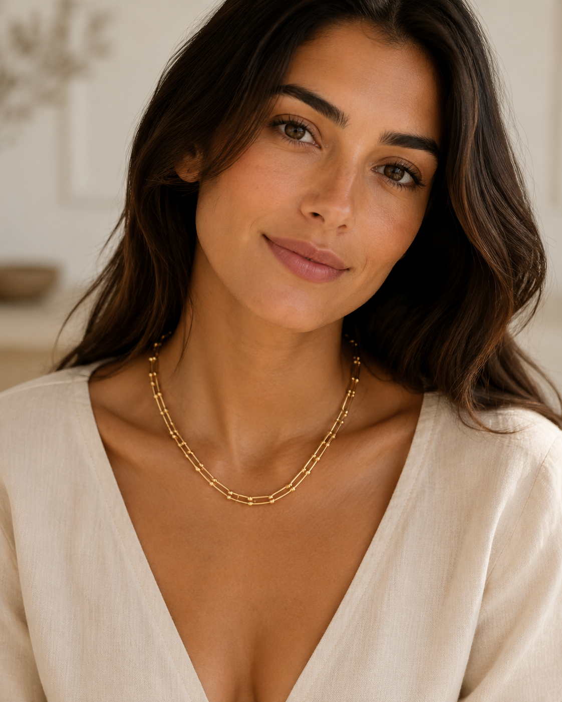 Gold Charm Necklace