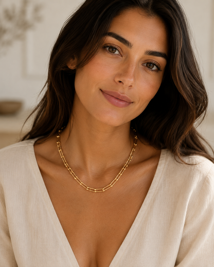 Gold Charm Necklace