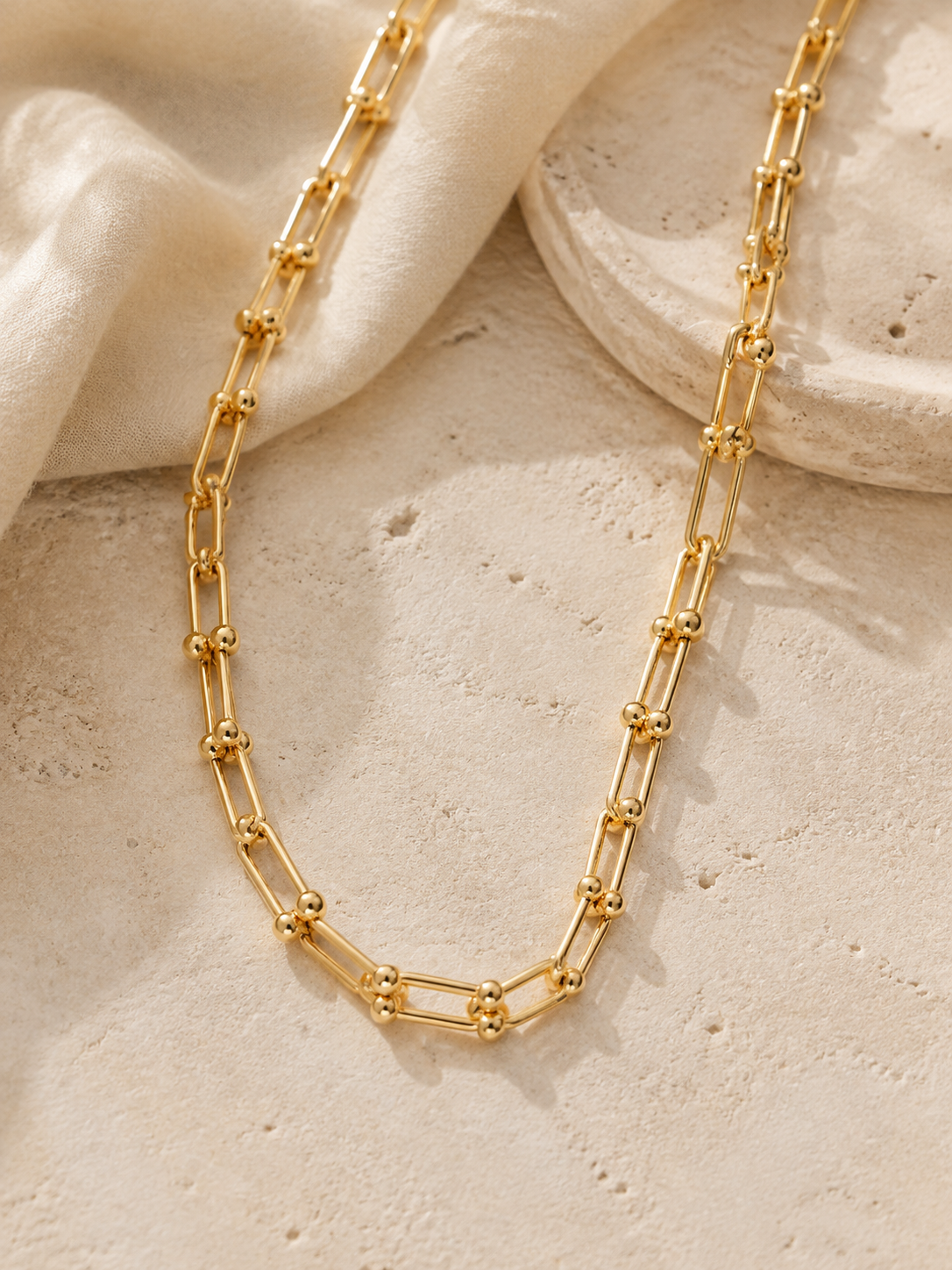 Gold Charm Necklace